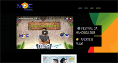 Desktop Screenshot of mcnews.com.br