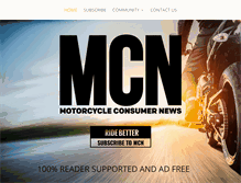 Tablet Screenshot of mcnews.com