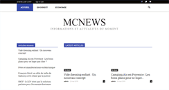 Desktop Screenshot of mcnews.info