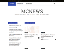 Tablet Screenshot of mcnews.info